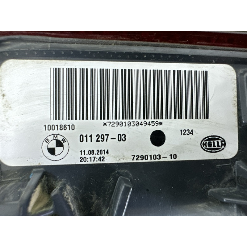Задний фонарь (оптика) BMW X5 F15 2015 3.0 63217290103