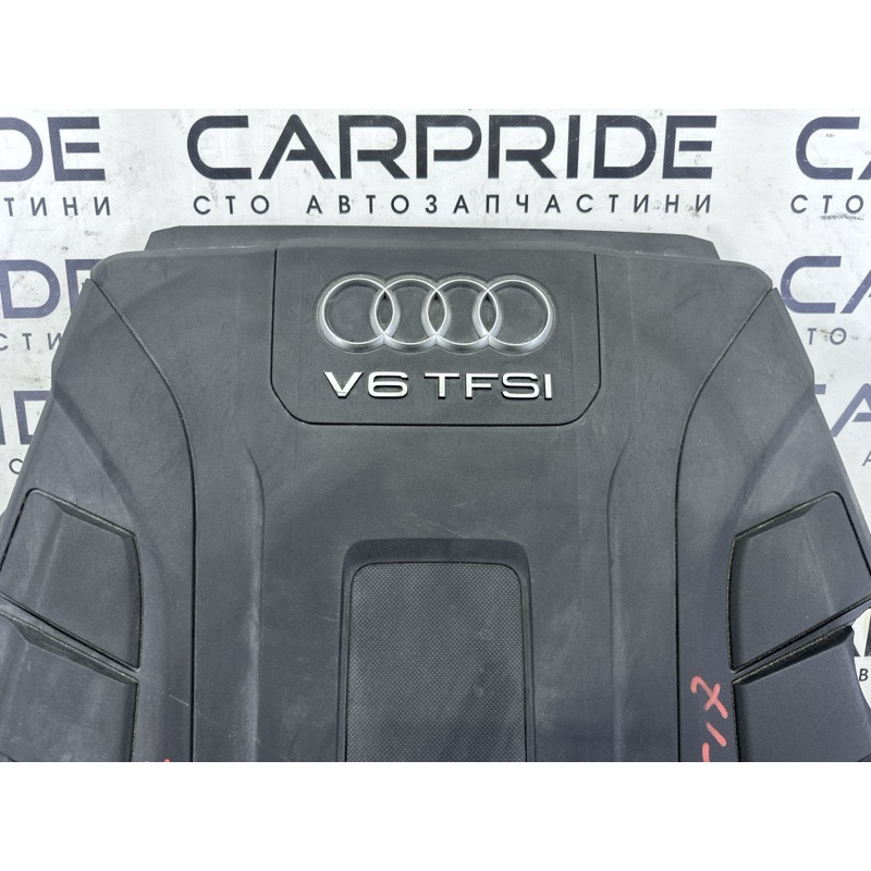 Декоративная крышка двигателя (двигатель и элементы) AUDI Q7 4M 2017 3.0 4M0133849A