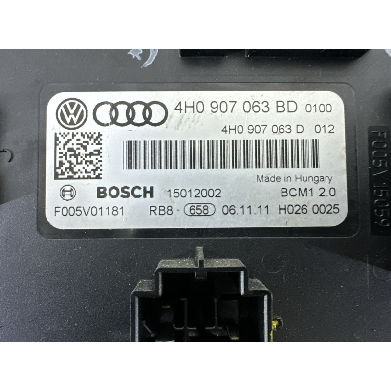 Блок комфорта (электрика / блоки управления) Volkswagen Touareg NF 2012 3.0 4H0907063BD