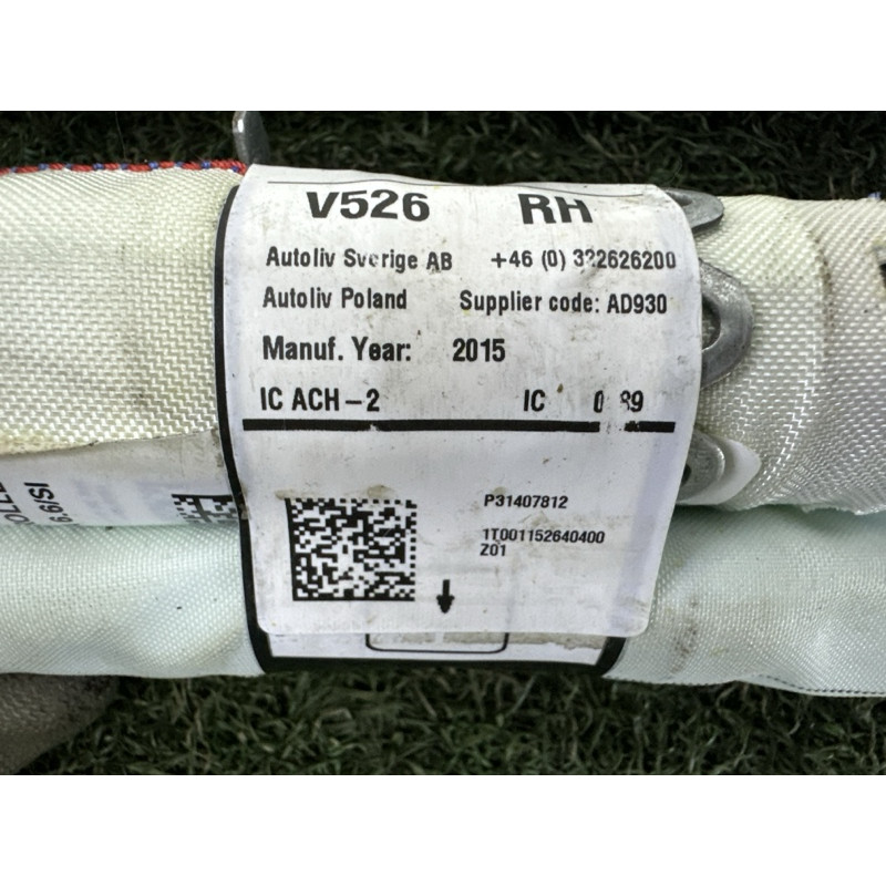 Airbag шторка (airbag / безопасность) Volvo XC90 T6 2016 2.0 32384984