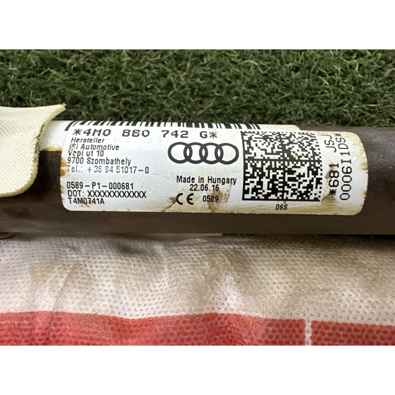 Airbag шторка (airbag / безопасность) AUDI Q7 4M 2017 3.0 4M0880742G