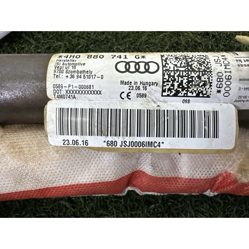 Airbag шторка (airbag / безопасность) AUDI Q7 4M 2017 3.0 4M0880741G