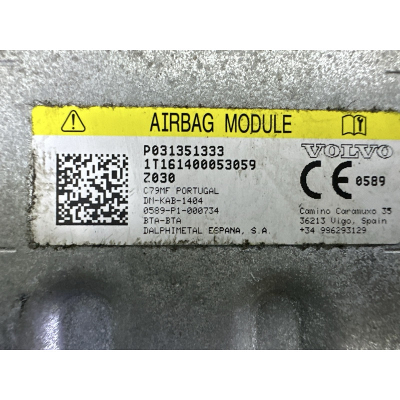 Airbag колін (airbag / безопасность) Volvo XC90 T6 2017 2.0 31351334