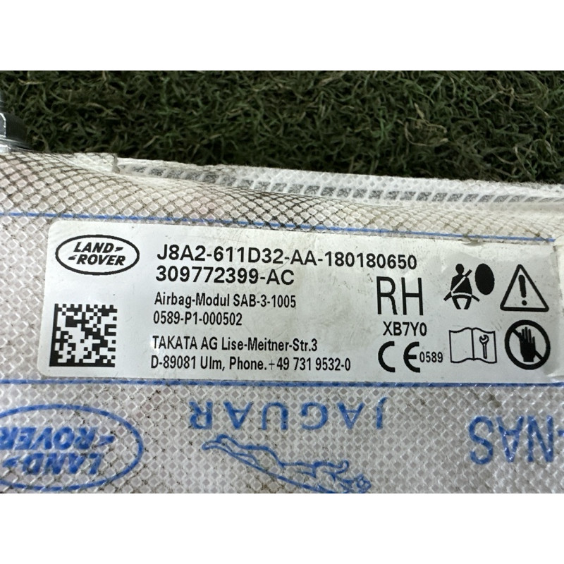 Airbag сидіння (airbag / безпека) LAND ROVER Range Rover Velar L560 2018 2.0 LR091937