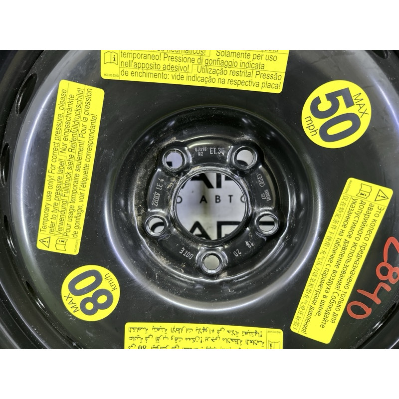 Запасне колесо (аксесуари) AUDI Q5 8R 2012 3.2 8R0601011ER