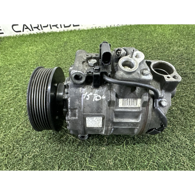 Компрессор кондиционера (отопление и кондиционирование) Volkswagen Touareg NF 2012 3.6 CGRA 7P0820803E