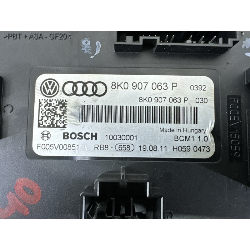 Модуль BCM (электрика / блоки управления) AUDI Q5 8R 2012 3.2 8K0907063P