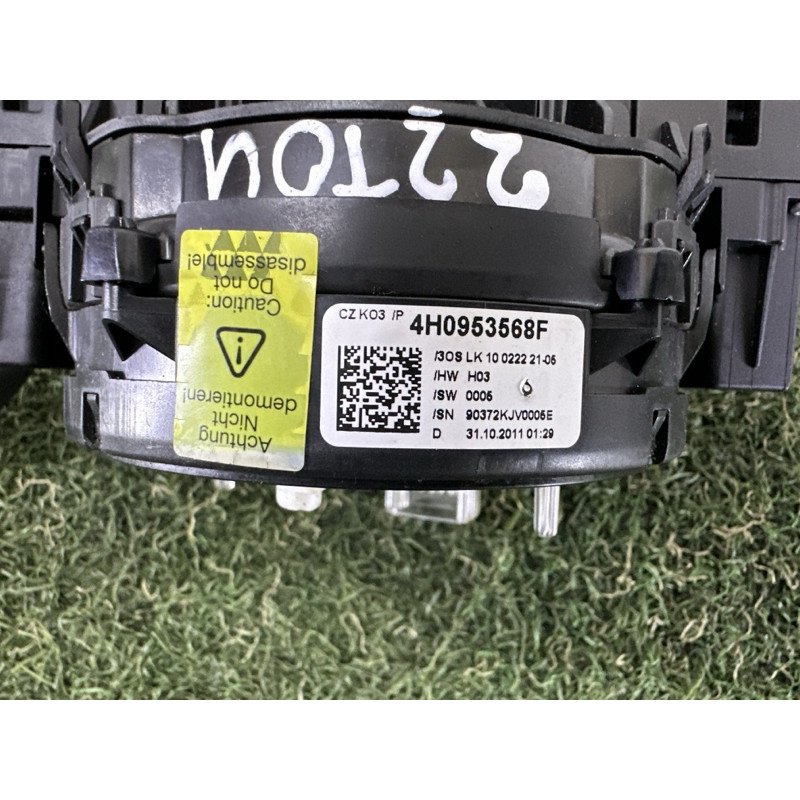 Блок подрулевых переключателей (электрика) Volkswagen Touareg NF 2012 3.0 4H0953568HZ01