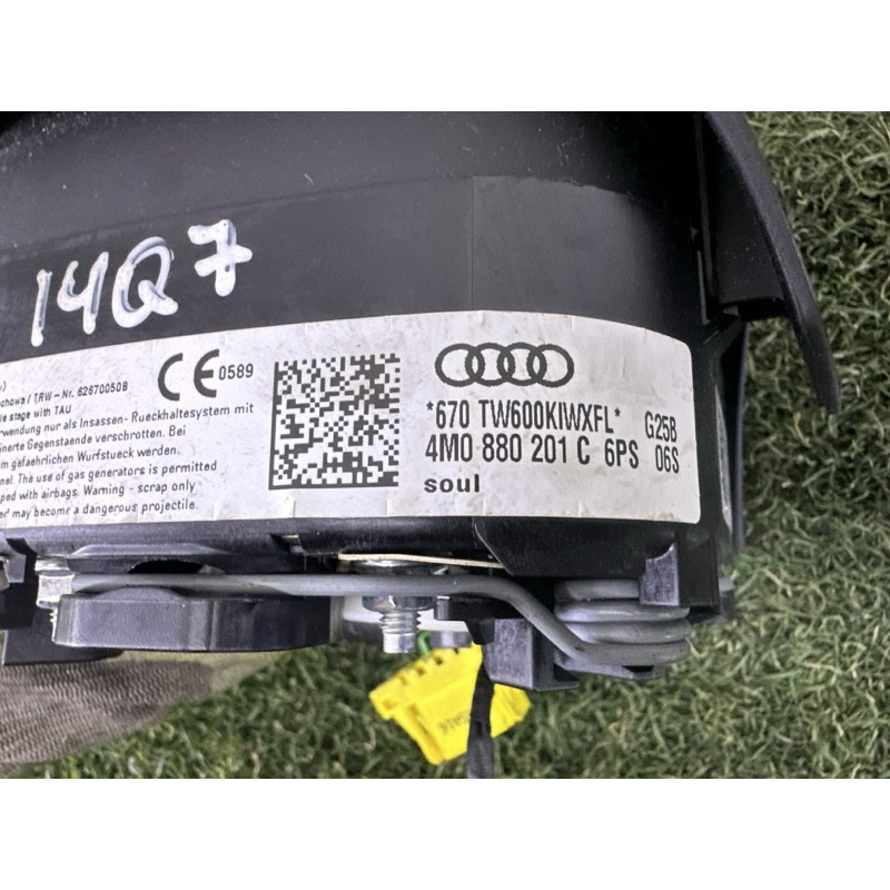 Airbag руля (airbag / безопасность) AUDI Q7 4M 2017 3.0 4M0880201C6PS
