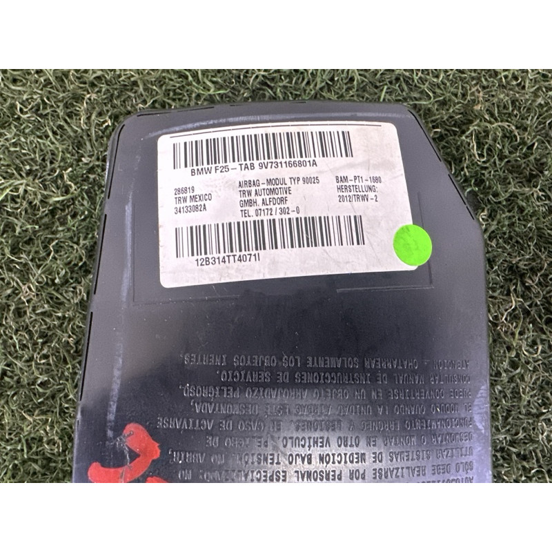 Airbag сидіння (airbag / безпека) BMW X3 F25 2013 2.0 72127311668