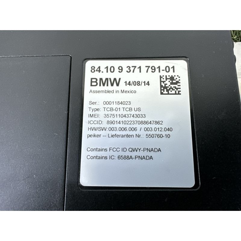 Блок телематики (электрика / блоки управления) BMW X5 F15 2015 3.0 84106836777