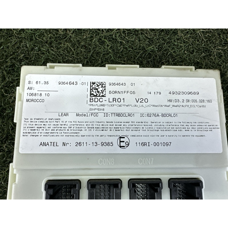 Блок комфорту (електрика / блоки управління) BMW X5 F15 2015 3.0 61355B5D695