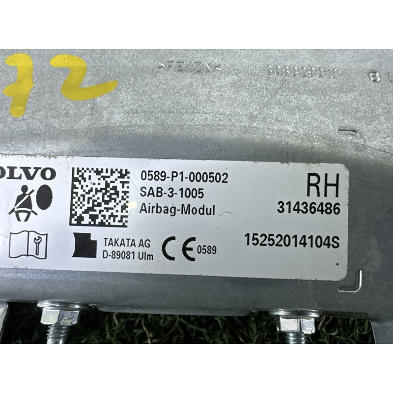 Airbag сидіння (airbag / безопасность) Volvo XC90 T6 2016 2.0 31436486
