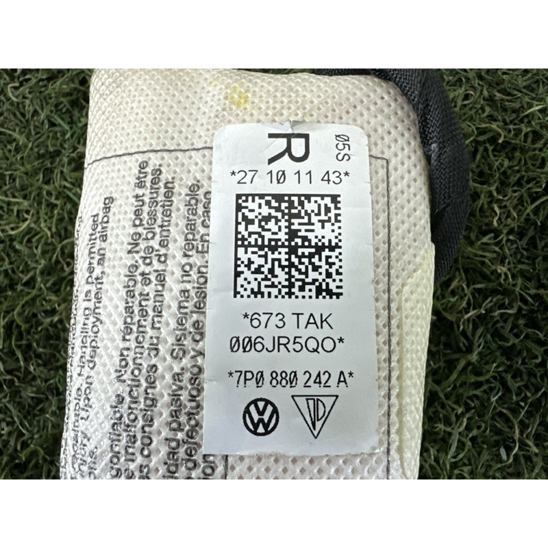 Airbag сидіння (airbag / безпека) Volkswagen Touareg NF 2012 3.0 7P0880242D