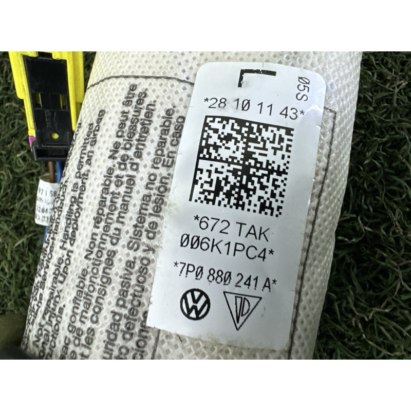 Airbag сидіння (airbag / безпека) Volkswagen Touareg NF 2012 3.0 7P0880241D