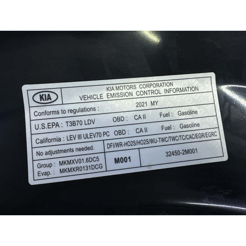 Капот (кузов и элементы) KIA K5 Not specified 2021 1.6 66400L3000