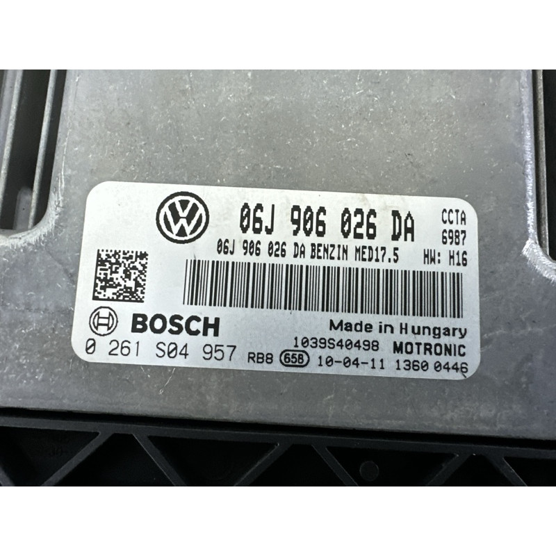 Блок управління двигуном (электрика / блоки управления) VOLKSWAGEN Passat CC Not specified 2011 2.0 TFSI 06J906026DA