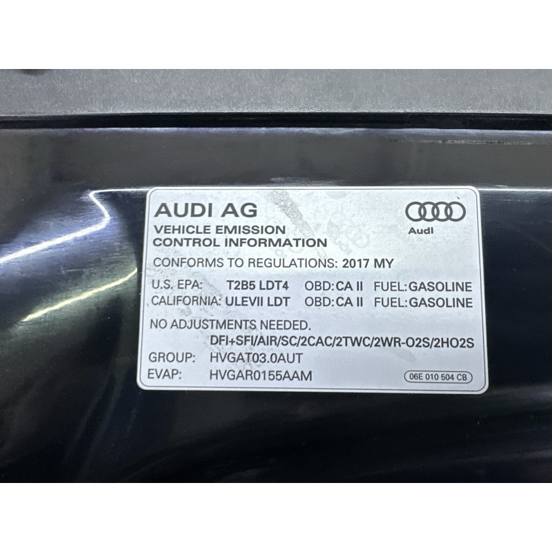 Капот (кузов и элементы) AUDI Q7 4M 2017 3.0 4M0823029