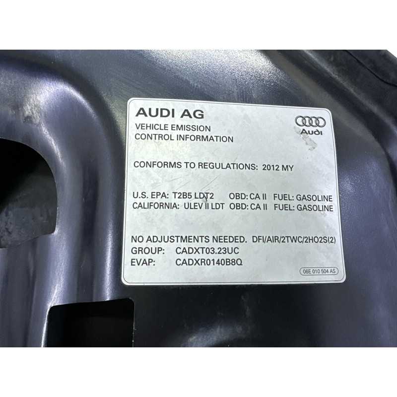 Капот (кузов и элементы) AUDI Q5 8R 2012 3.2 8R0823029