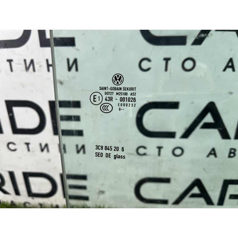 Скло (кузов і елементи) Volkswagen Passat CC 3C 3c8845206