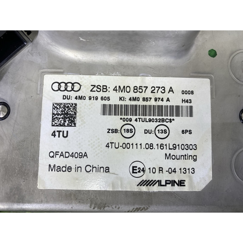Монитор (электрика) AUDI Q7 4M 2017 3.0 CREC 4M0857273A6PS