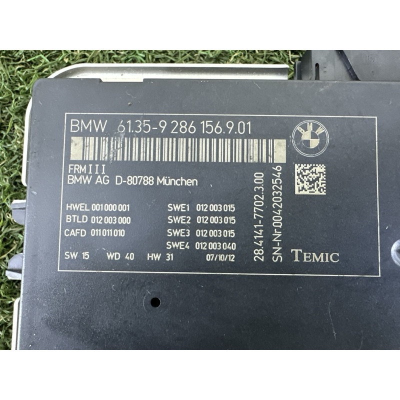 Блок FRM (электрика / блоки управления) BMW X3 F25 2013 2.0 61356992947