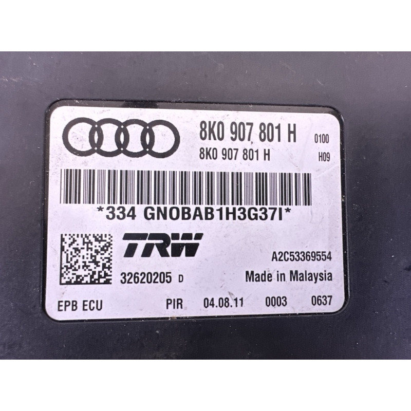 Блок управления стояночным тормозом (электрика / блоки управления) AUDI Q5 8R 2012 3.2 8K0907801H