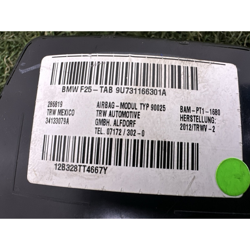 Airbag сидения (airbag / безопасность) BMW X3 F25 2013 2.0 72127311663