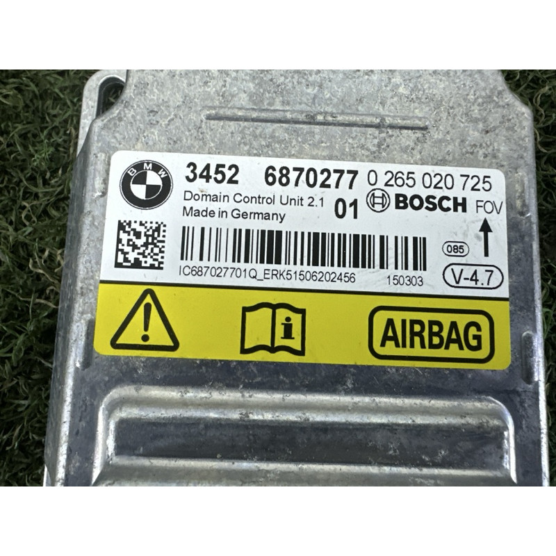 Блок управления airbag (airbag / безопасность) BMW X5 F15 2015 3.0 34529500006