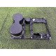 Декоративная накладка центральной консоли (салон) Volkswagen Touareg NF 2012 3.0 7P1863212CME1