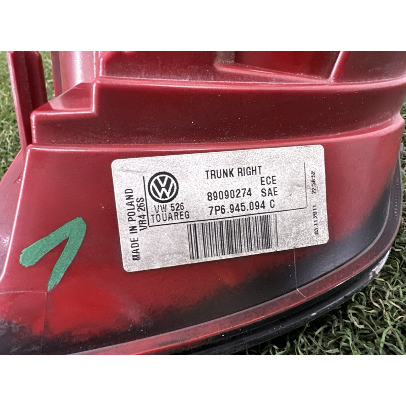Задній ліхтар (оптика) Volkswagen Touareg NF 2012 3.0 7P6945094C