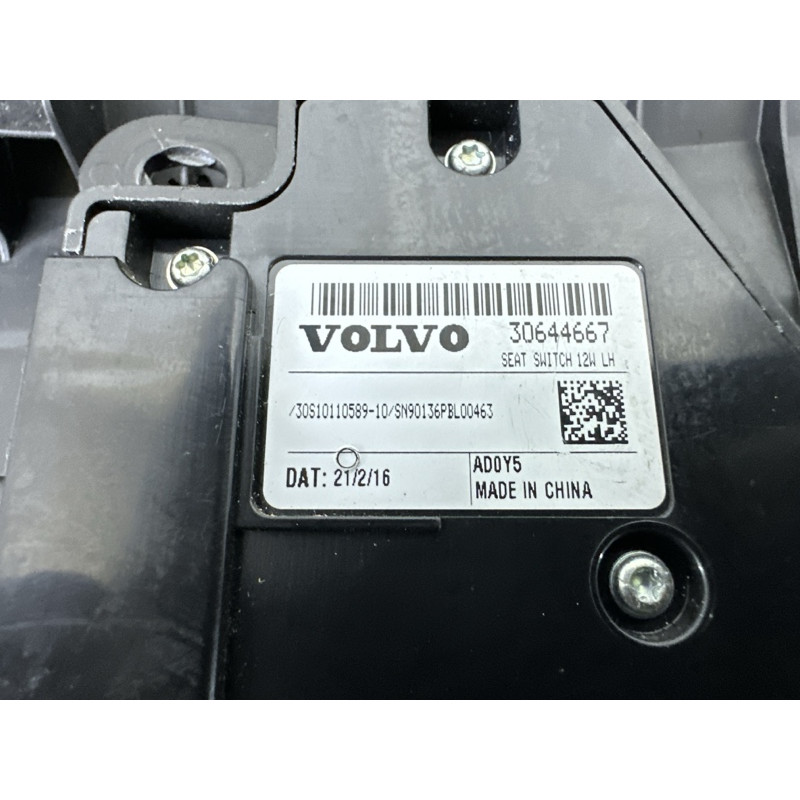 Блок регулировки сидения (закрытая категория) Volvo XC90 T6 2017 2.0 30644667