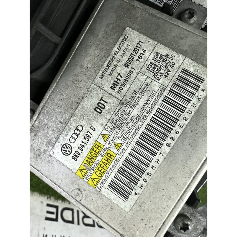 Фара (оптика) AUDI Q5 8R 2012 3.2 8R0941029AH