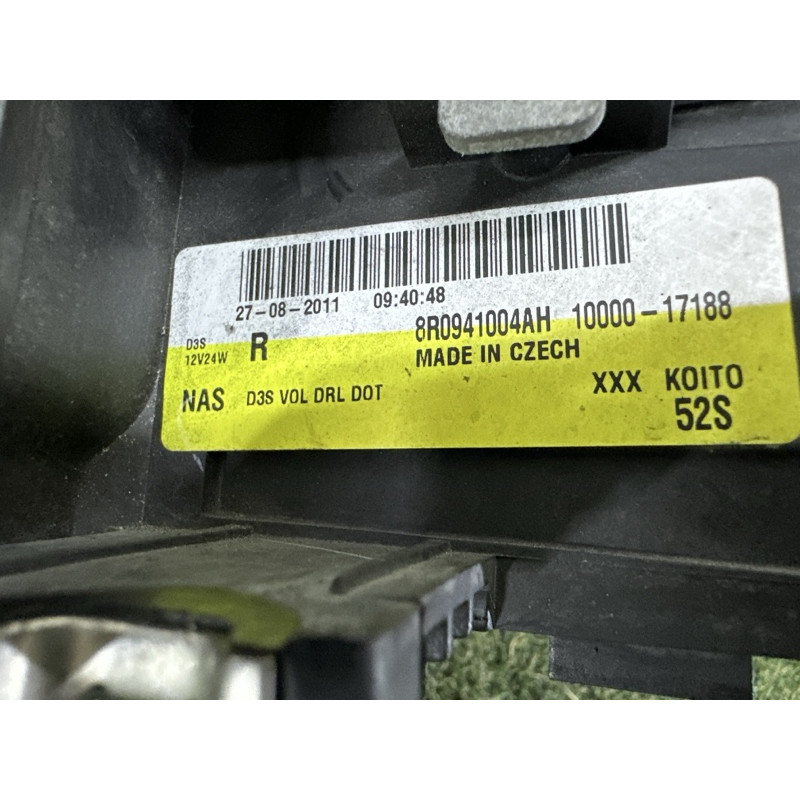 Фара (оптика) AUDI Q5 8R 2012 3.2 8R0941030AH