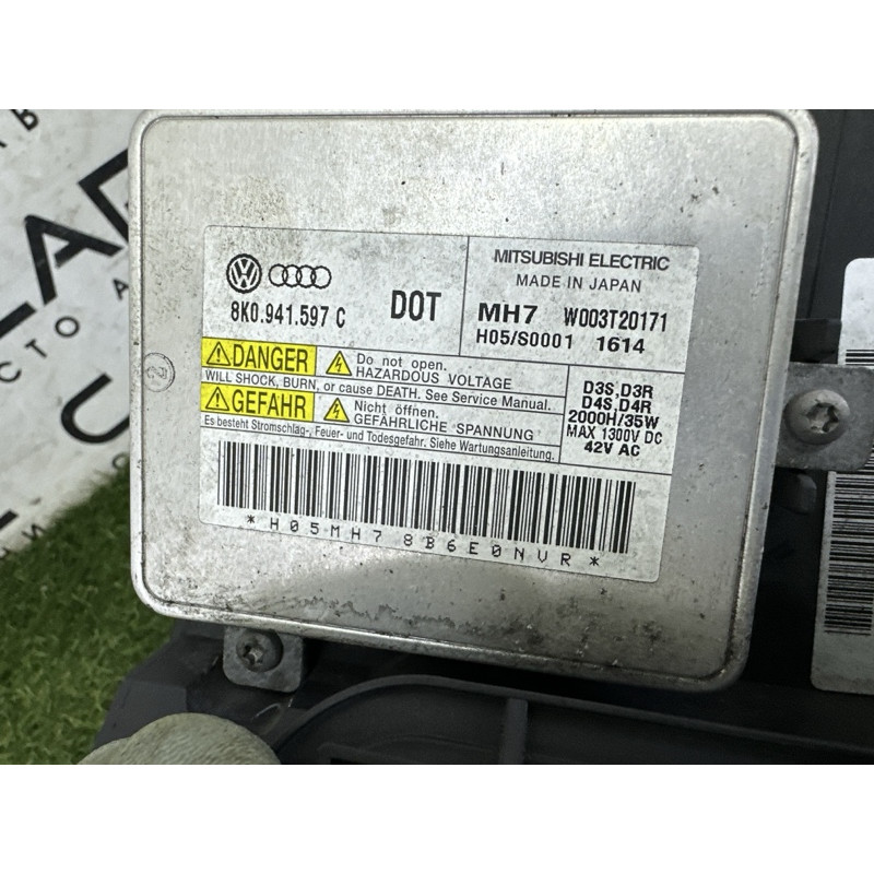 Фара (оптика) AUDI Q5 8R 2012 3.2 8R0941030AH