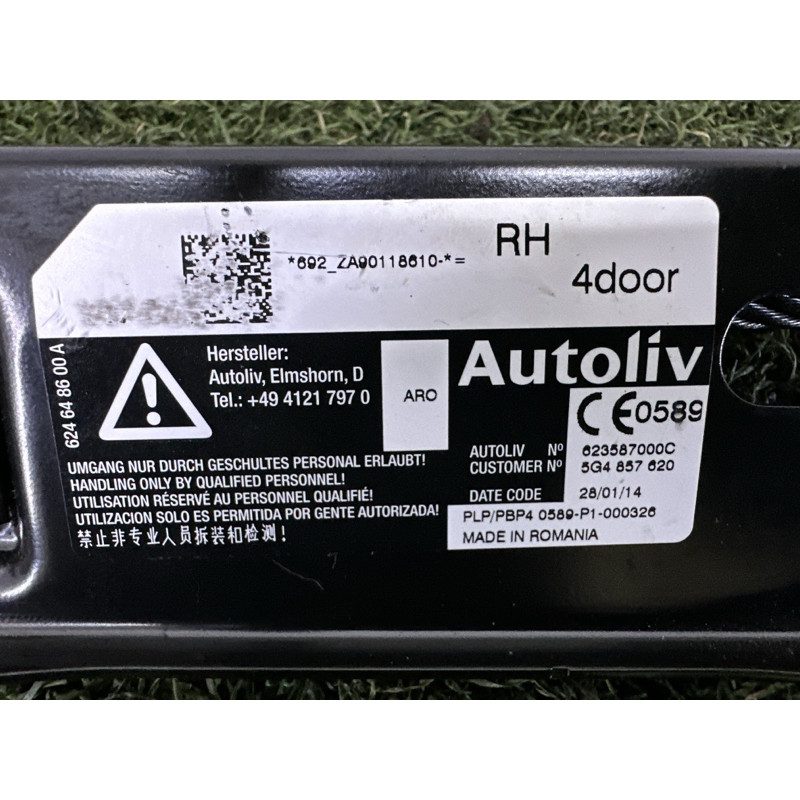 Пиропатрон (airbag / безопасность) AUDI A3 8V 2015 1.8 5G4857620