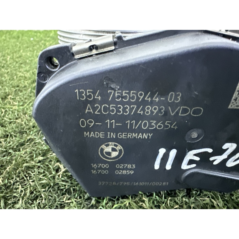 Дроссельная заслонка (электрика двигателя) BMW X5 E70 2012 4.4 13547555944