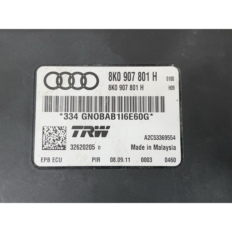 Блок управления стояночным тормозом (электрика / блоки управления) AUDI Q5 8R 2012 3.2 8K0907801H