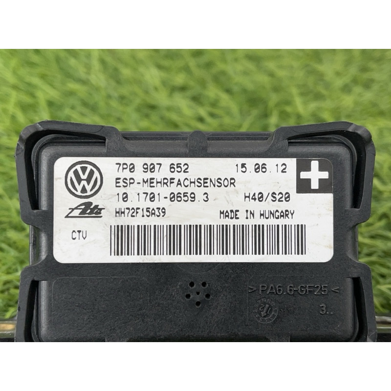 Датчик поперечного прискорення (ESP) (електрика / датчики) Volkswagen Touareg NF 2013 3.0 Hybrid 7P0907652
