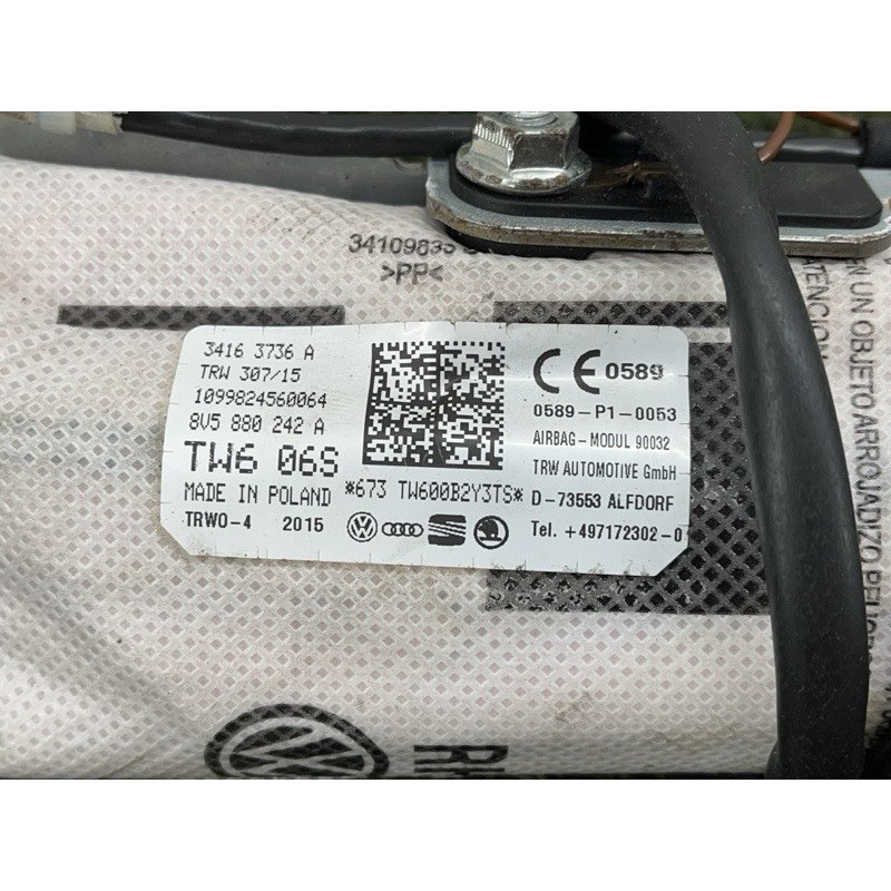 Airbag сидения (airbag / безопасность) AUDI A3 8V 2016 1.8 CNSB 8V5880242A